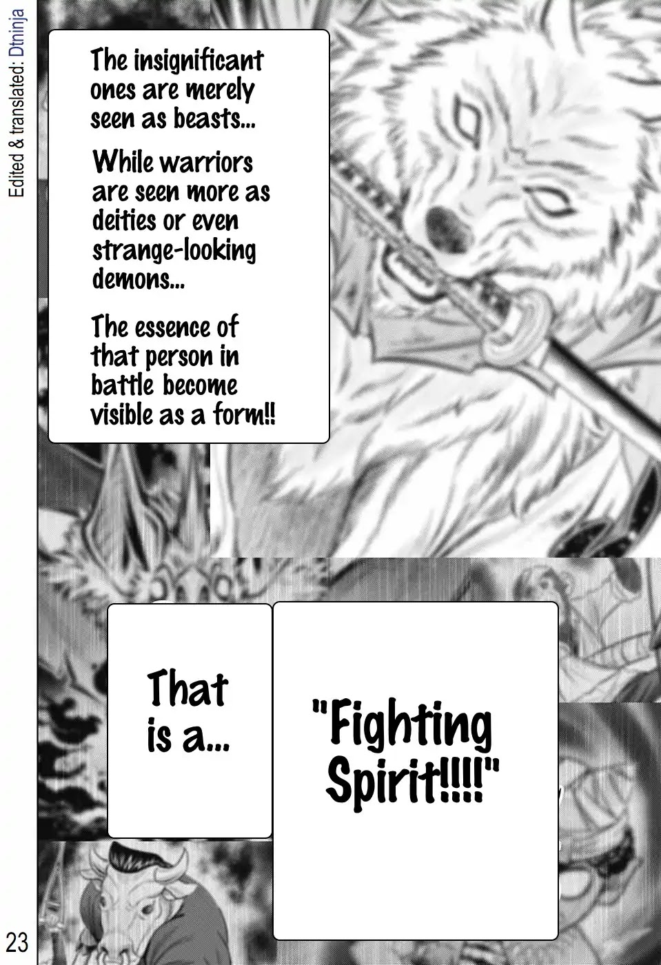 Rurouni Kenshin: Hokkaido Arc Chapter 17 page 22 - Chapter 17: Fighting Spirit