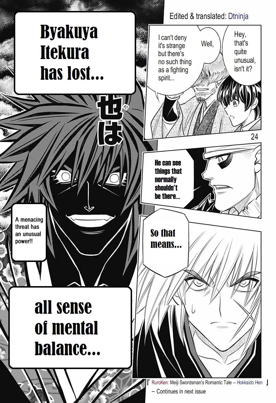 Rurouni Kenshin: Hokkaido Arc Chapter 17 page 23 - Chapter 17: Fighting Spirit
