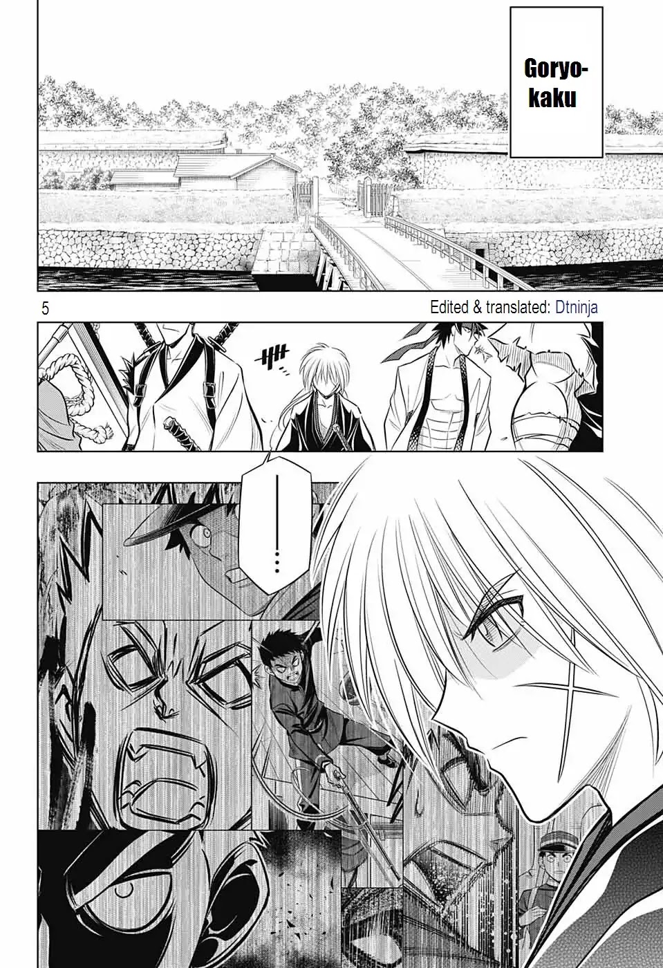 Rurouni Kenshin: Hokkaido Arc Chapter 17 page 5 - Chapter 17: Fighting Spirit
