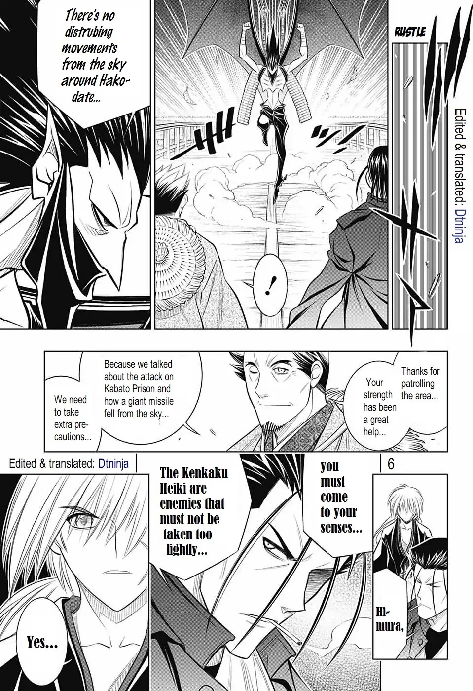 Rurouni Kenshin: Hokkaido Arc Chapter 17 page 6 - Chapter 17: Fighting Spirit