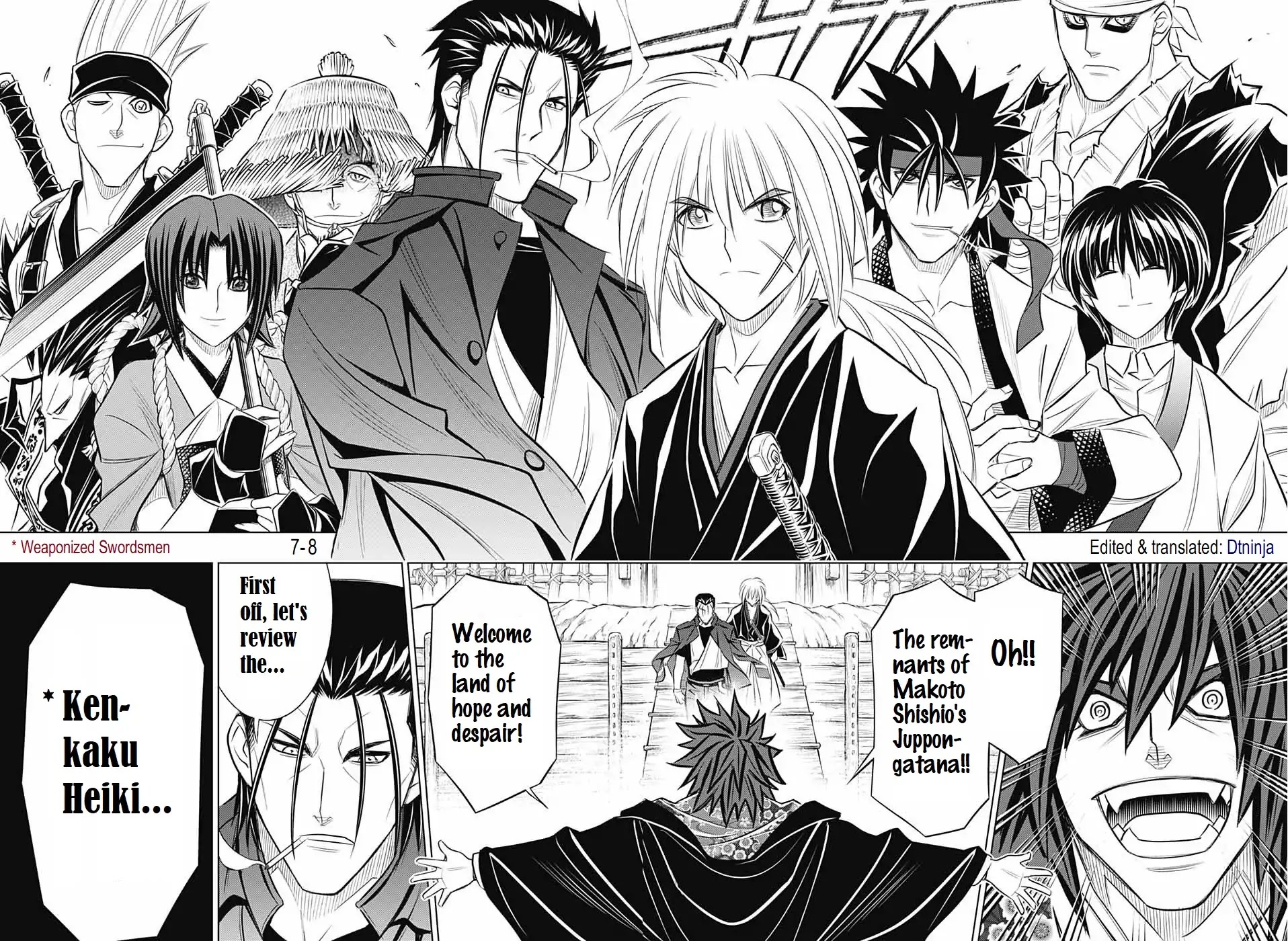 Rurouni Kenshin: Hokkaido Arc Chapter 17 page 7 - Chapter 17: Fighting Spirit