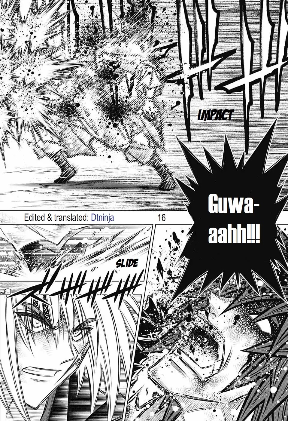 Rurouni Kenshin: Hokkaido Arc Chapter 18 page 14 - Chapter 18: Itekura's Fierce Attack