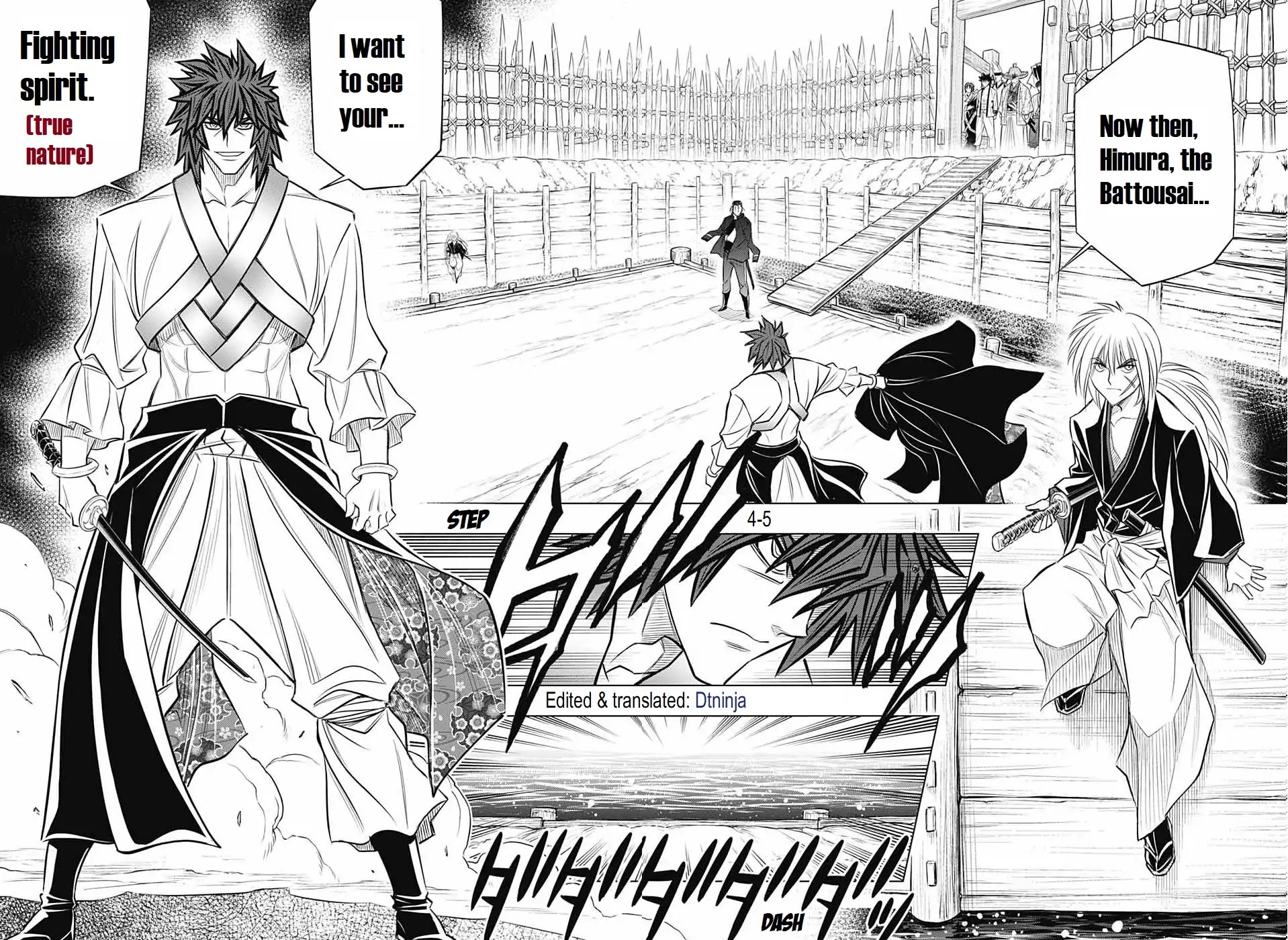 Rurouni Kenshin: Hokkaido Arc Chapter 18 page 4 - Chapter 18: Itekura's Fierce Attack