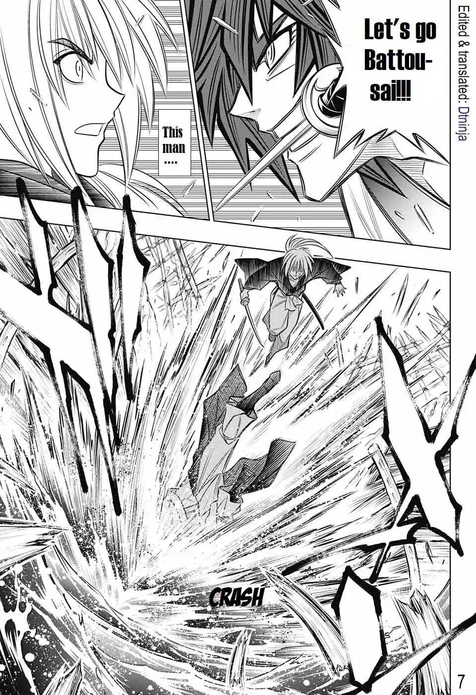 Rurouni Kenshin: Hokkaido Arc Chapter 18 page 6 - Chapter 18: Itekura's Fierce Attack