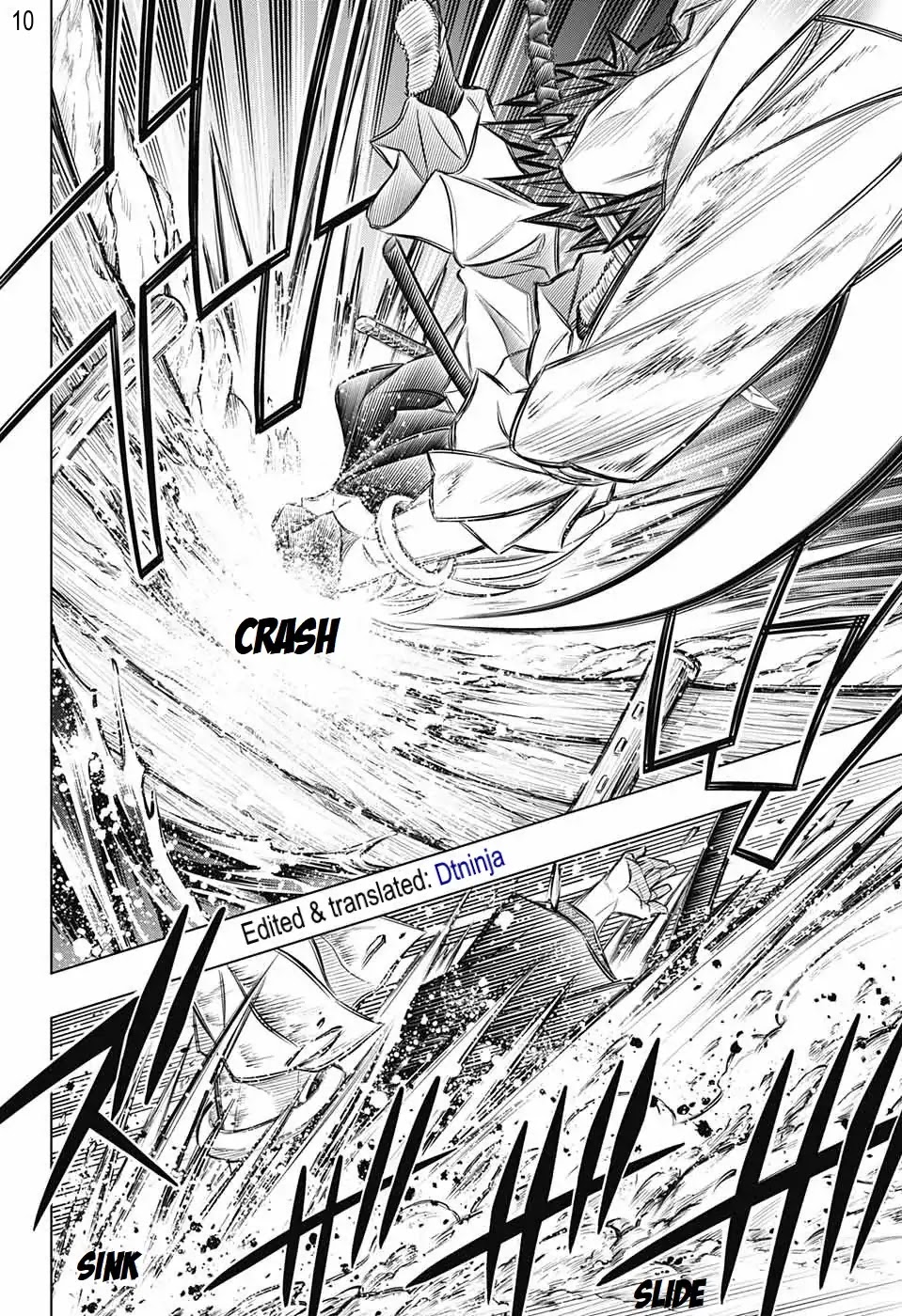 Rurouni Kenshin: Hokkaido Arc Chapter 18 page 9 - Chapter 18: Itekura's Fierce Attack
