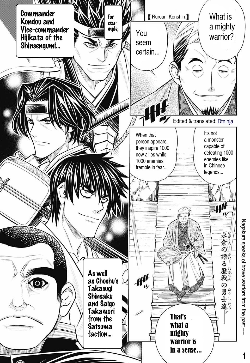 Rurouni Kenshin: Hokkaido Arc Chapter 19 page 1 - Chapter 19: Product of Hell