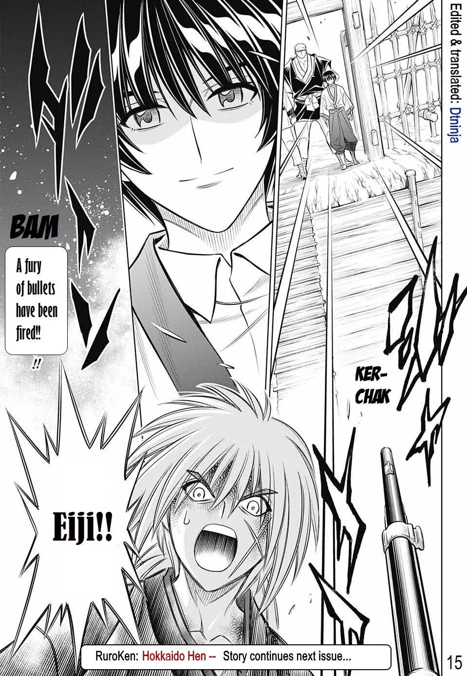 Rurouni Kenshin: Hokkaido Arc Chapter 19 page 14 - Chapter 19: Product of Hell