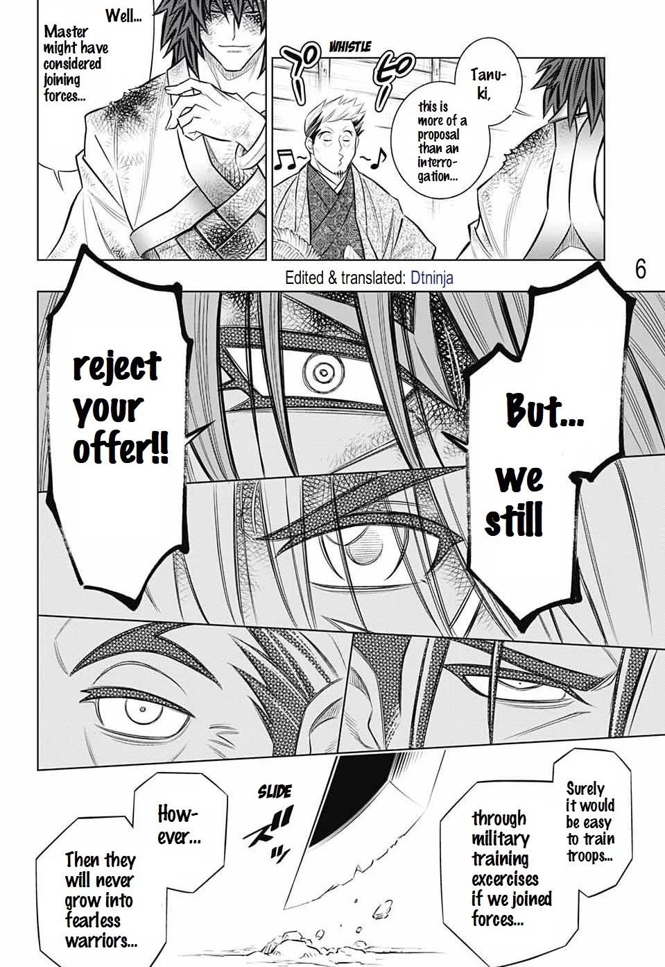 Rurouni Kenshin: Hokkaido Arc Chapter 19 page 6 - Chapter 19: Product of Hell
