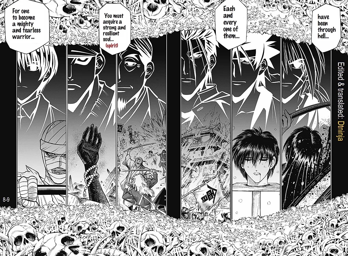 Rurouni Kenshin: Hokkaido Arc Chapter 19 page 8 - Chapter 19: Product of Hell