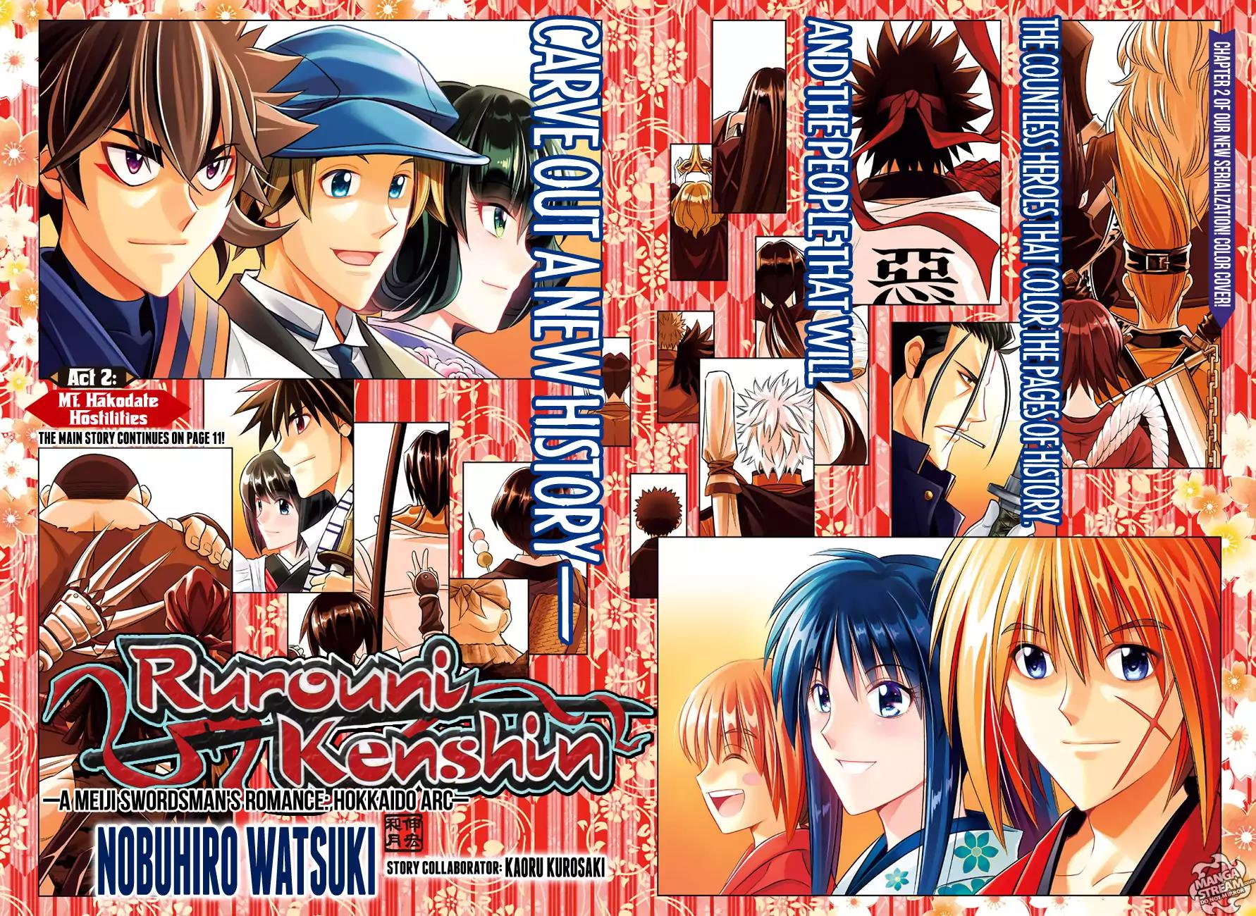 Rurouni Kenshin: Hokkaido Arc Chapter 2 page 1 - Chapter 2: Mt. Hakodate - Hostilities