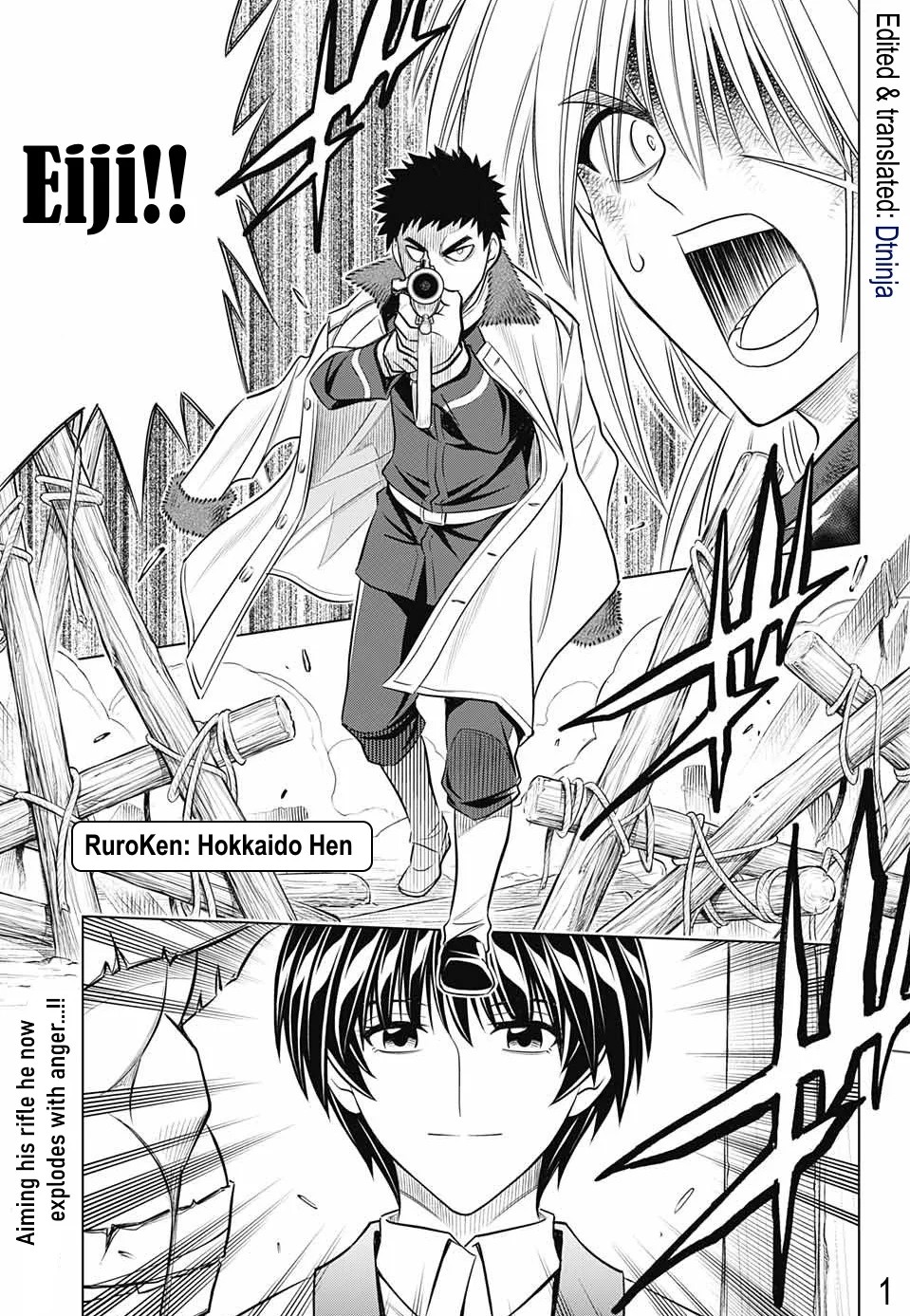 Rurouni Kenshin: Hokkaido Arc Chapter 20 page 1 - Chapter 20: End of Interrogation