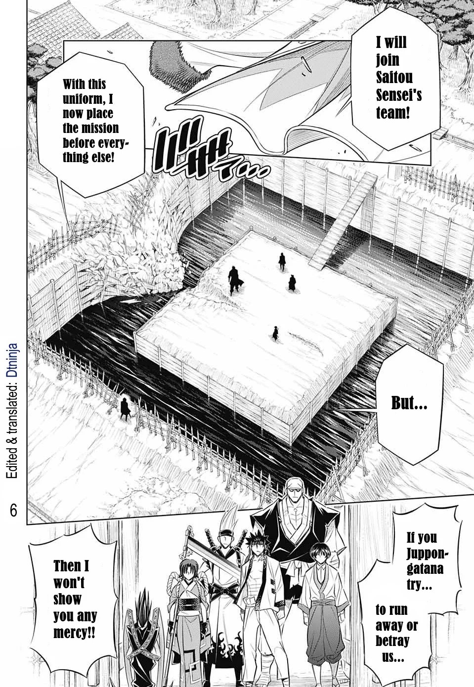 Rurouni Kenshin: Hokkaido Arc Chapter 20 page 6 - Chapter 20: End of Interrogation