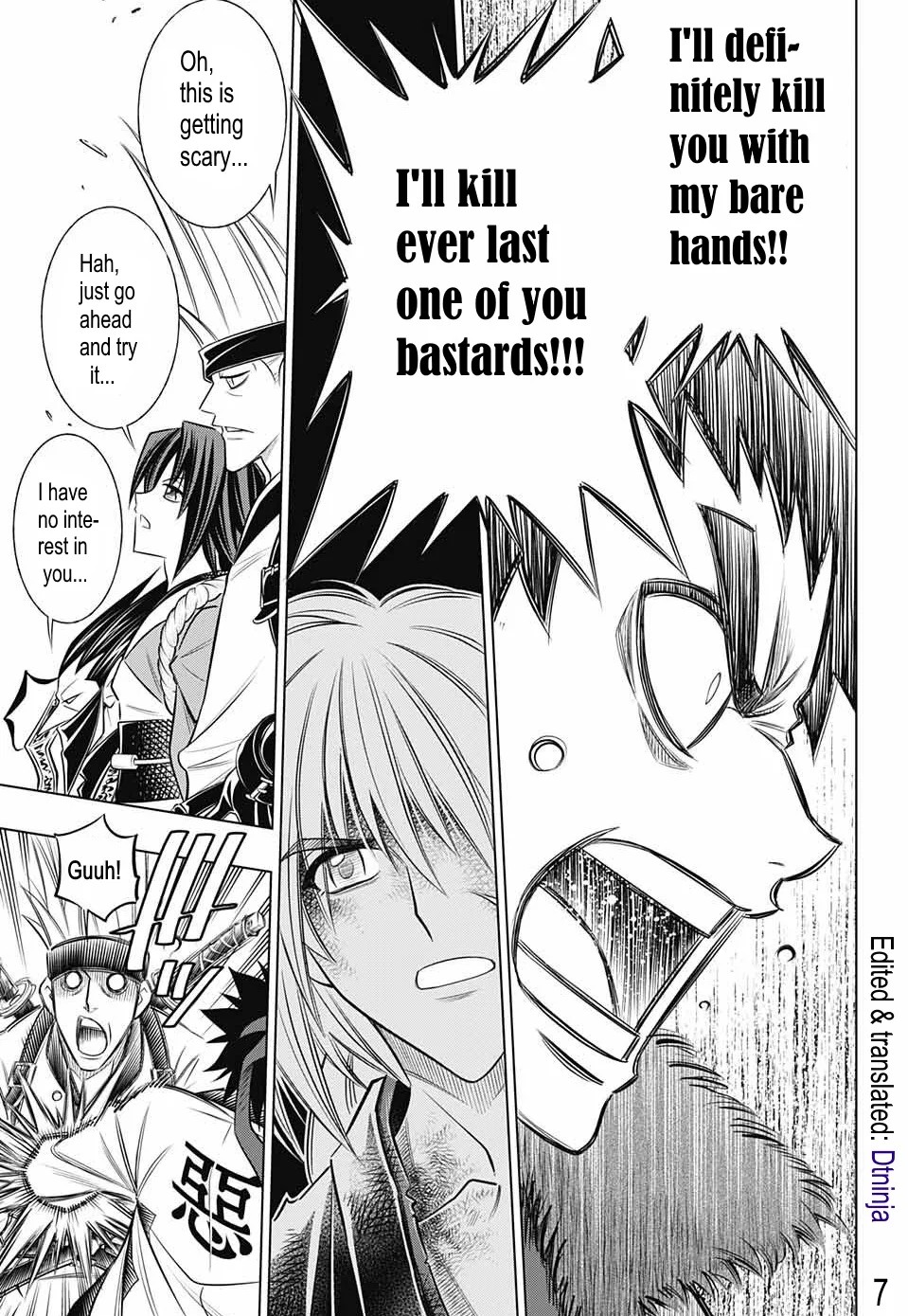 Rurouni Kenshin: Hokkaido Arc Chapter 20 page 7 - Chapter 20: End of Interrogation