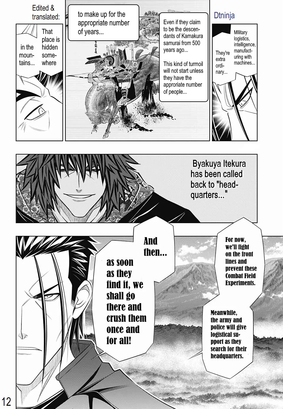 Rurouni Kenshin: Hokkaido Arc Chapter 21 page 11 - Chapter 21: Status Report from Hakodate