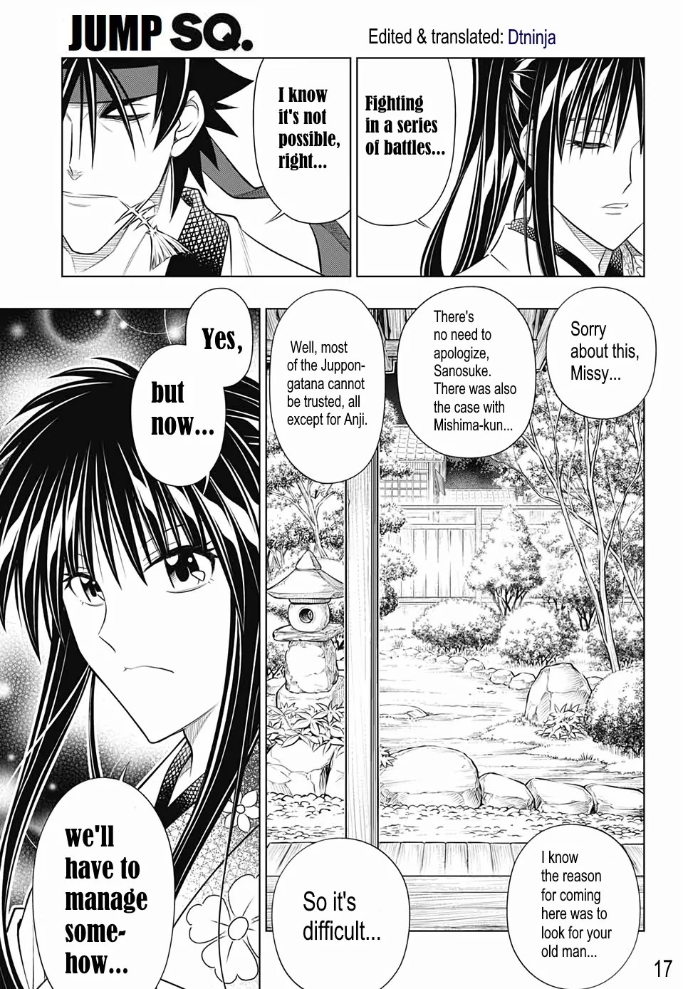 Rurouni Kenshin: Hokkaido Arc Chapter 21 page 16 - Chapter 21: Status Report from Hakodate