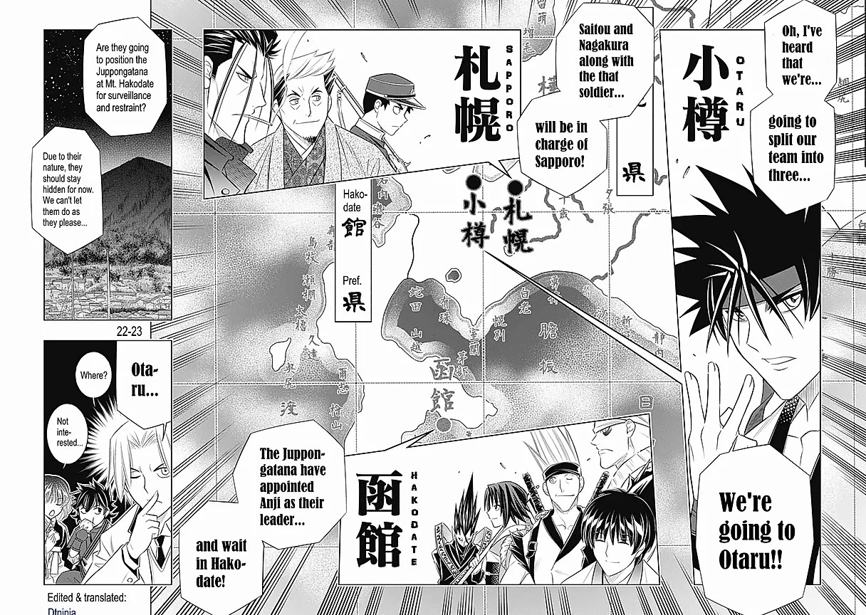 Rurouni Kenshin: Hokkaido Arc Chapter 21 page 21 - Chapter 21: Status Report from Hakodate