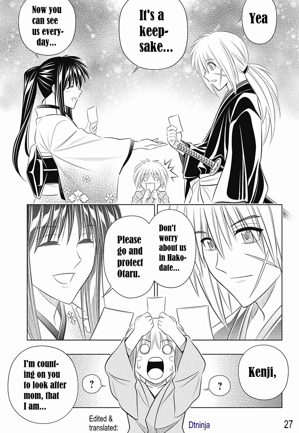 Rurouni Kenshin: Hokkaido Arc Chapter 21 page 25 - Chapter 21: Status Report from Hakodate