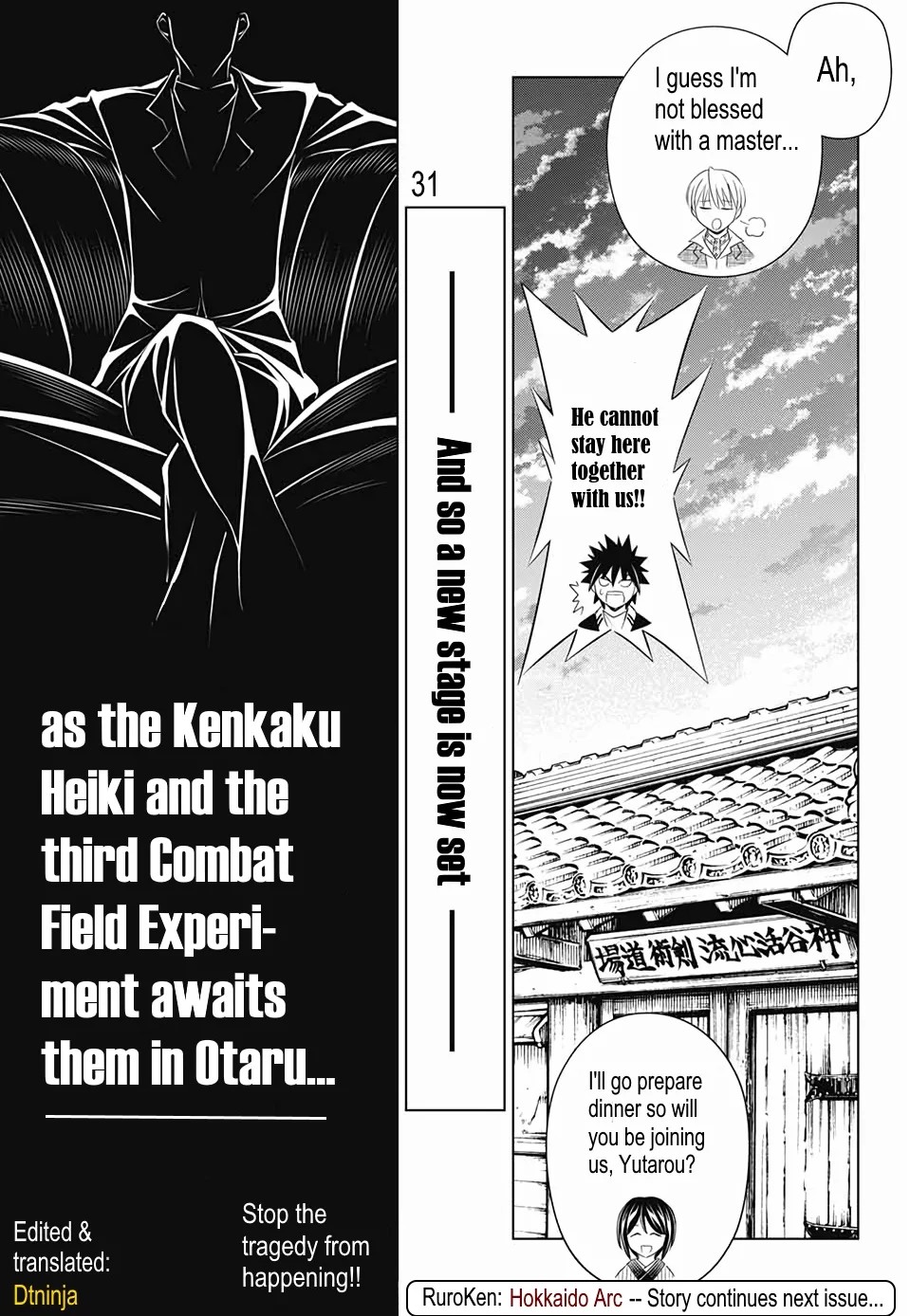 Rurouni Kenshin: Hokkaido Arc Chapter 21 page 29 - Chapter 21: Status Report from Hakodate