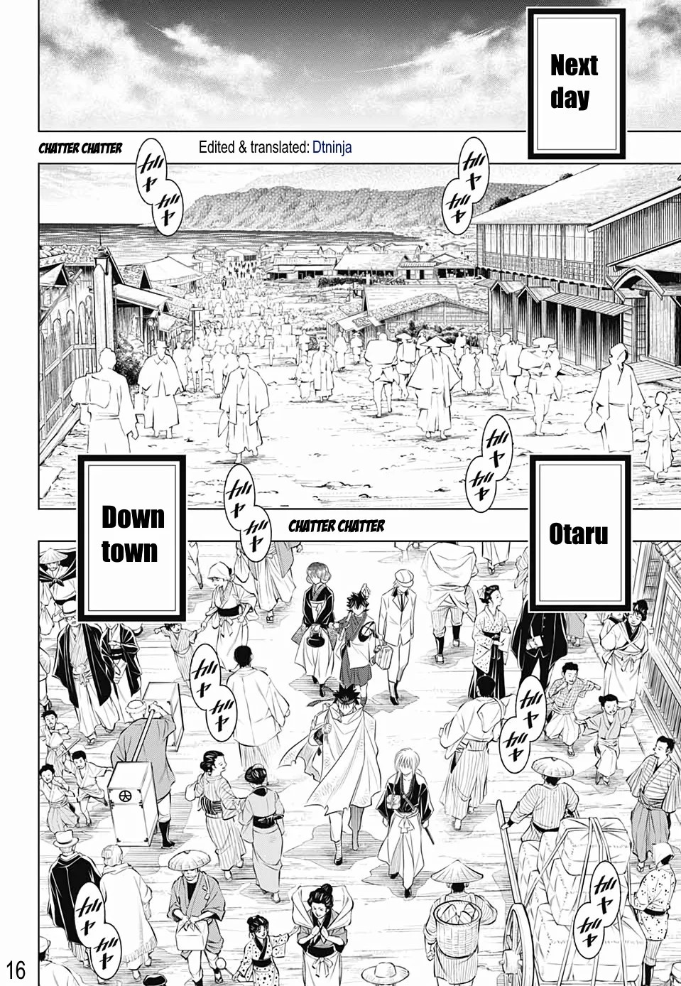 Rurouni Kenshin: Hokkaido Arc Chapter 22 page 15 - Chapter 22: Arrival in Otaru