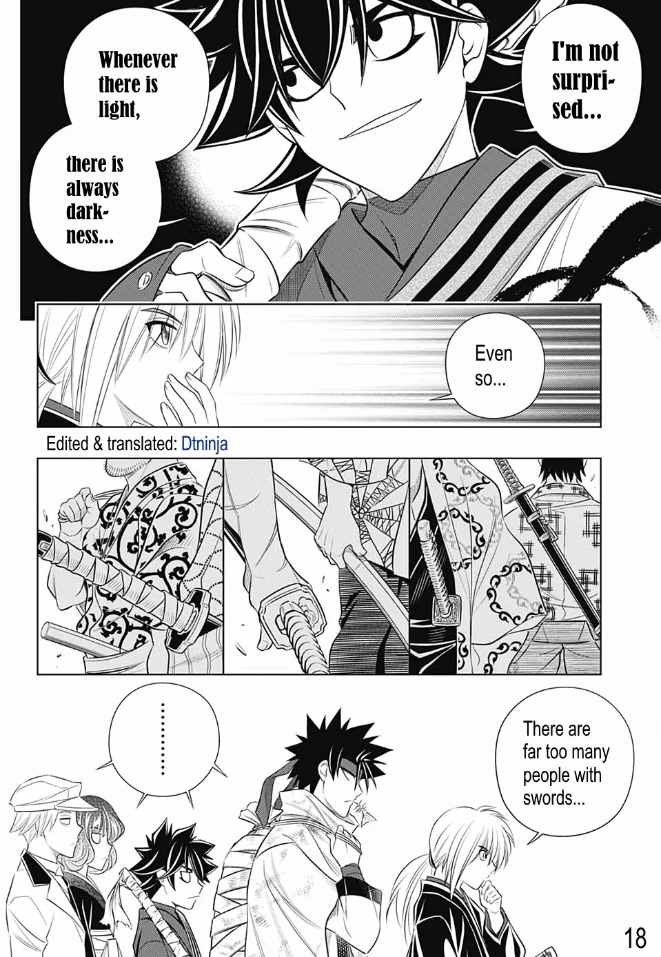 Rurouni Kenshin: Hokkaido Arc Chapter 22 page 17 - Chapter 22: Arrival in Otaru