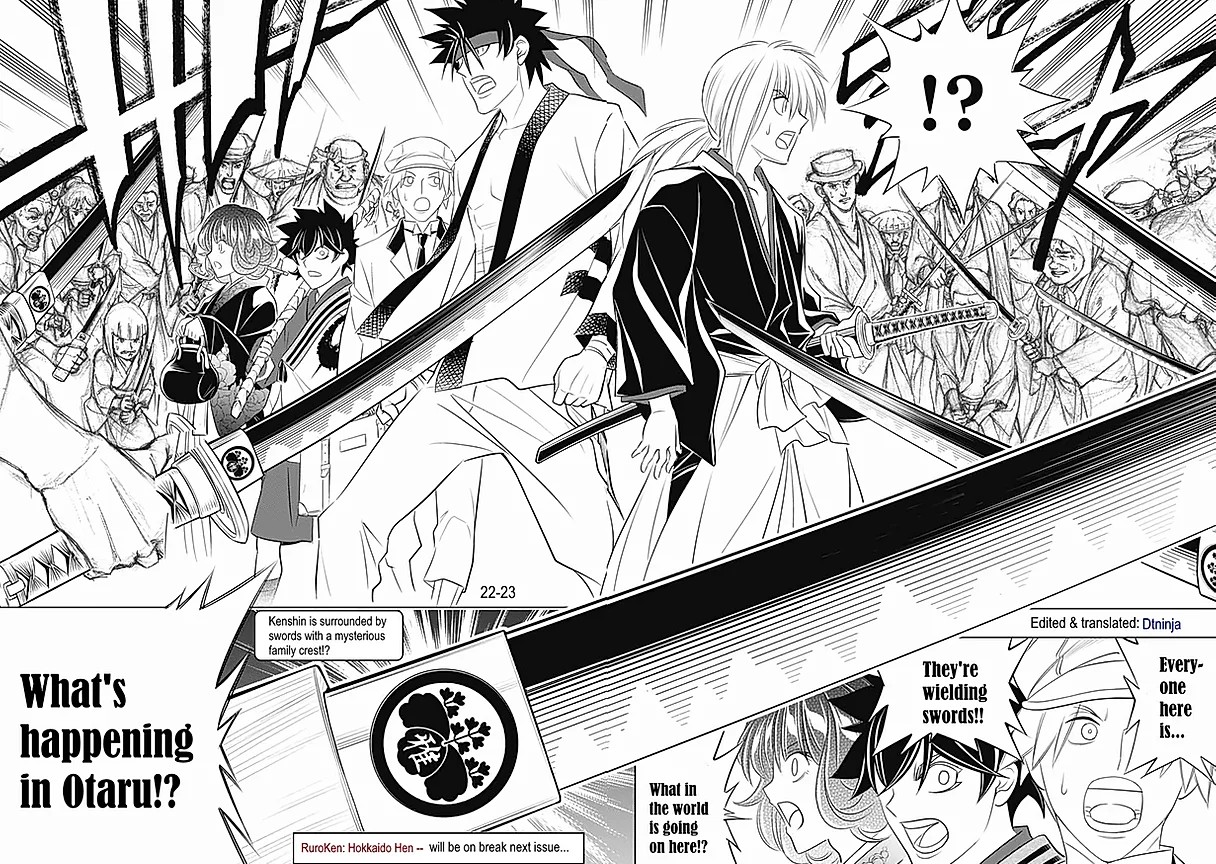 Rurouni Kenshin: Hokkaido Arc Chapter 22 page 21 - Chapter 22: Arrival in Otaru