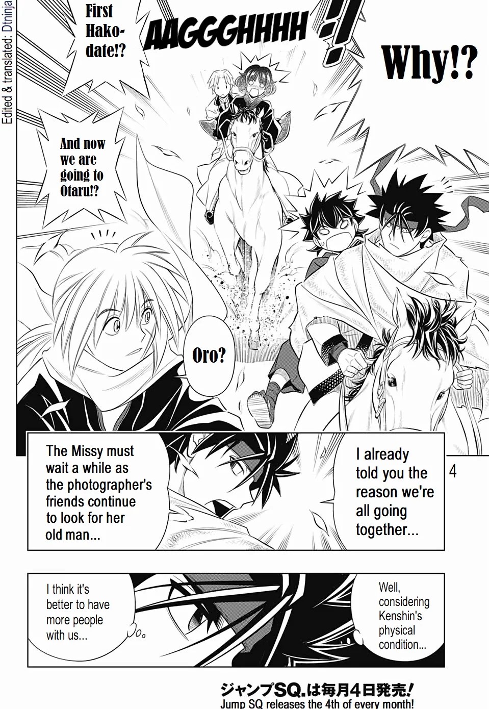 Rurouni Kenshin: Hokkaido Arc Chapter 22 page 3 - Chapter 22: Arrival in Otaru