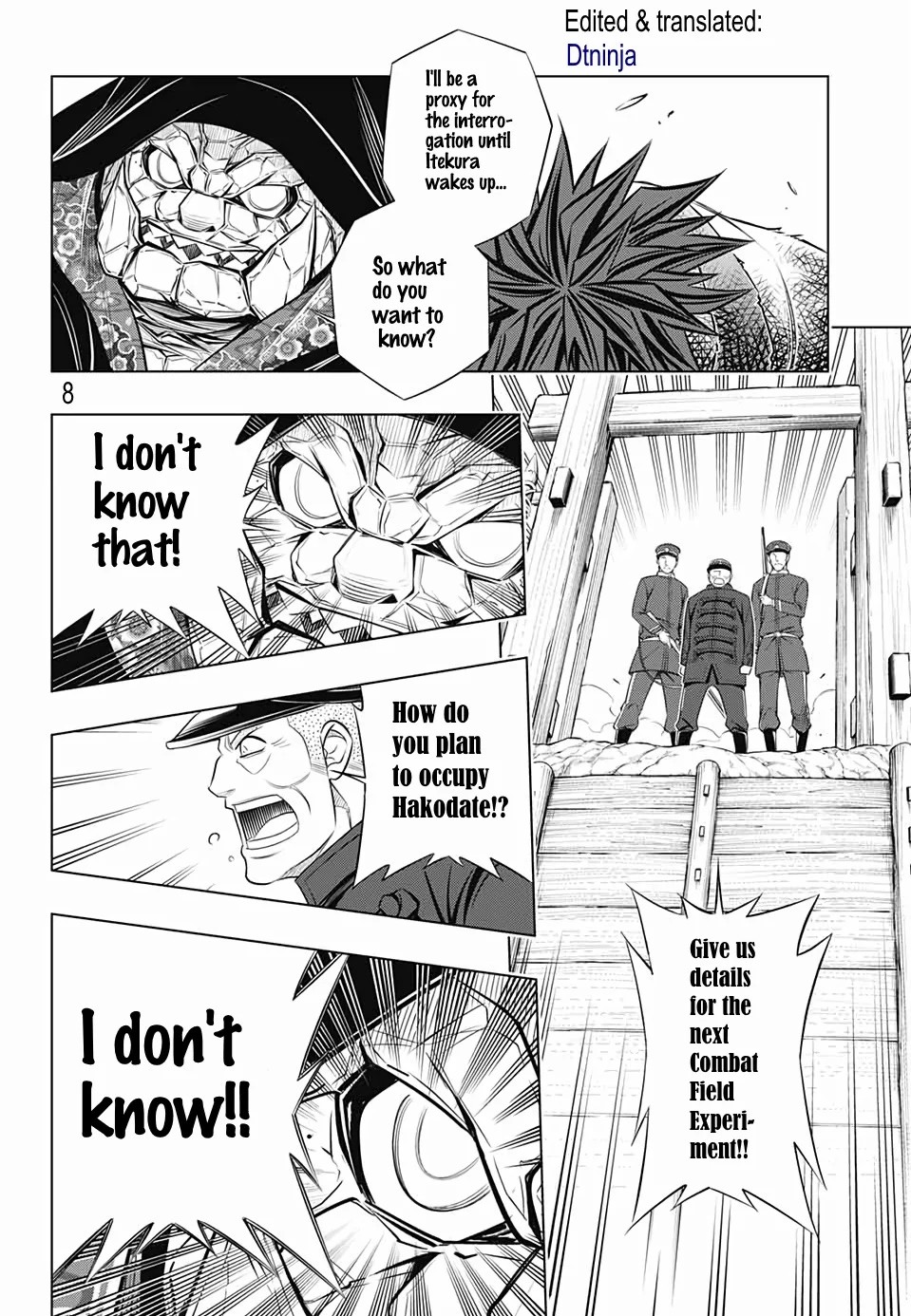Rurouni Kenshin: Hokkaido Arc Chapter 22 page 7 - Chapter 22: Arrival in Otaru