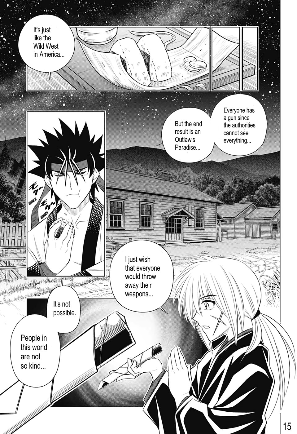 Rurouni Kenshin: Hokkaido Arc Chapter 23 page 16 - Chapter 23: Follow the Gatou Sword!
