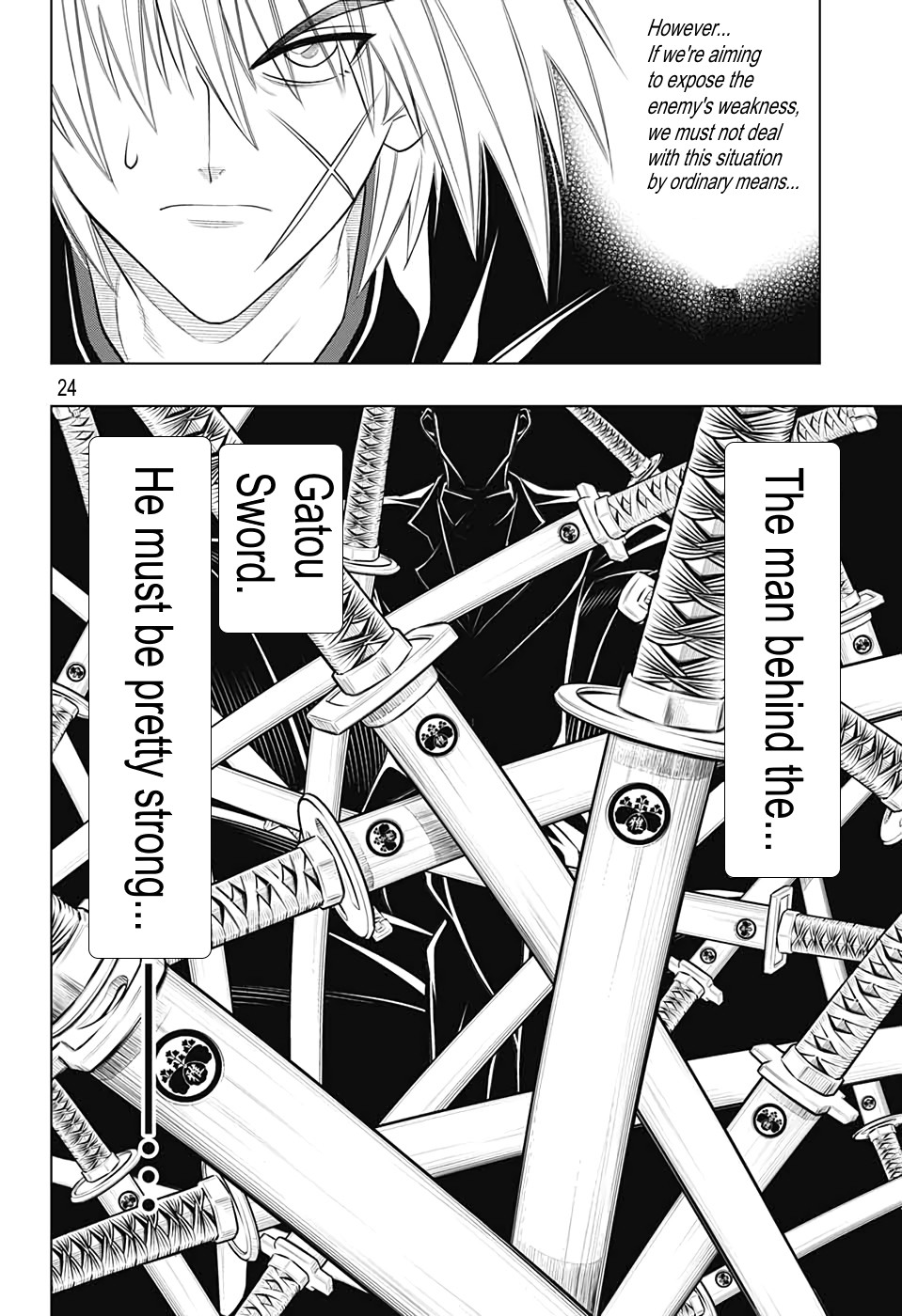 Rurouni Kenshin: Hokkaido Arc Chapter 23 page 25 - Chapter 23: Follow the Gatou Sword!