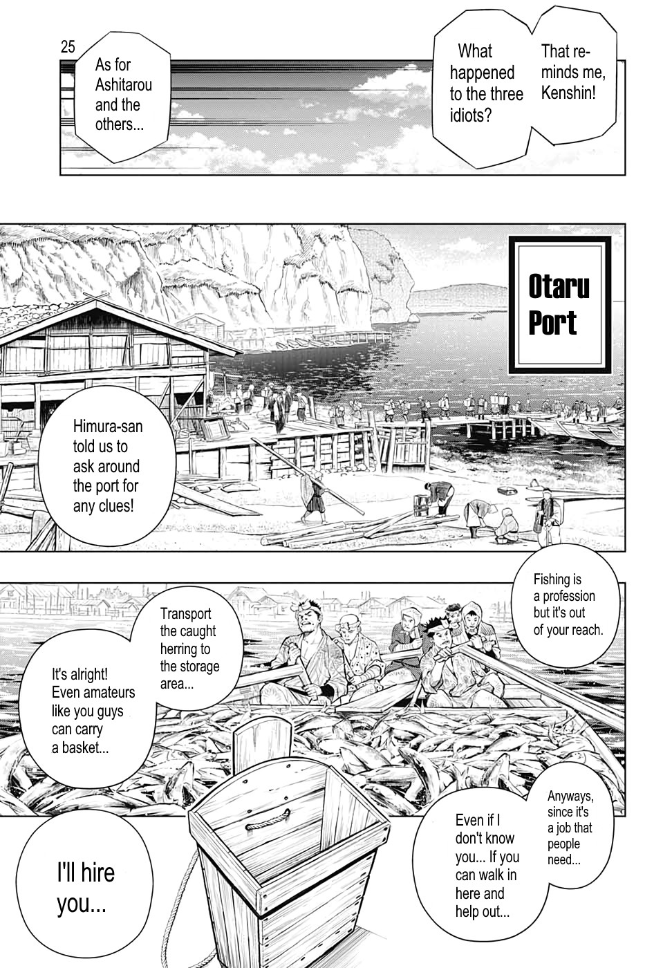 Rurouni Kenshin: Hokkaido Arc Chapter 23 page 26 - Chapter 23: Follow the Gatou Sword!