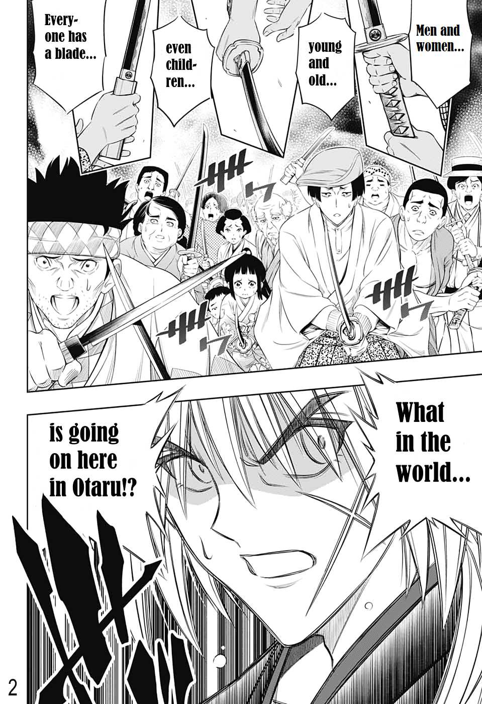 Rurouni Kenshin: Hokkaido Arc Chapter 23 page 3 - Chapter 23: Follow the Gatou Sword!