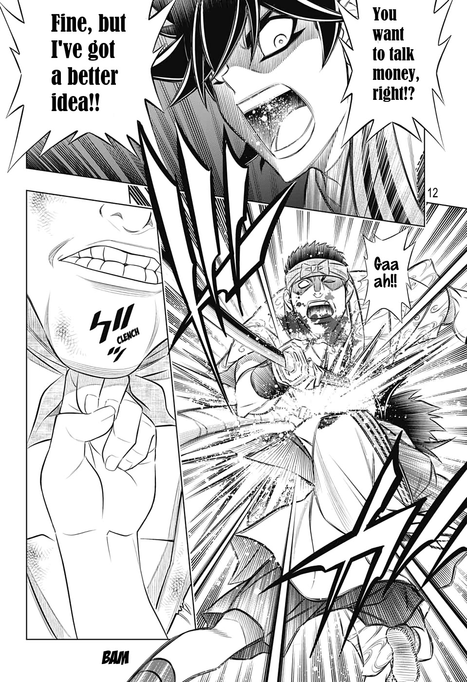 Rurouni Kenshin: Hokkaido Arc Chapter 24 page 12 - Chapter 24: That Man, Gatou!