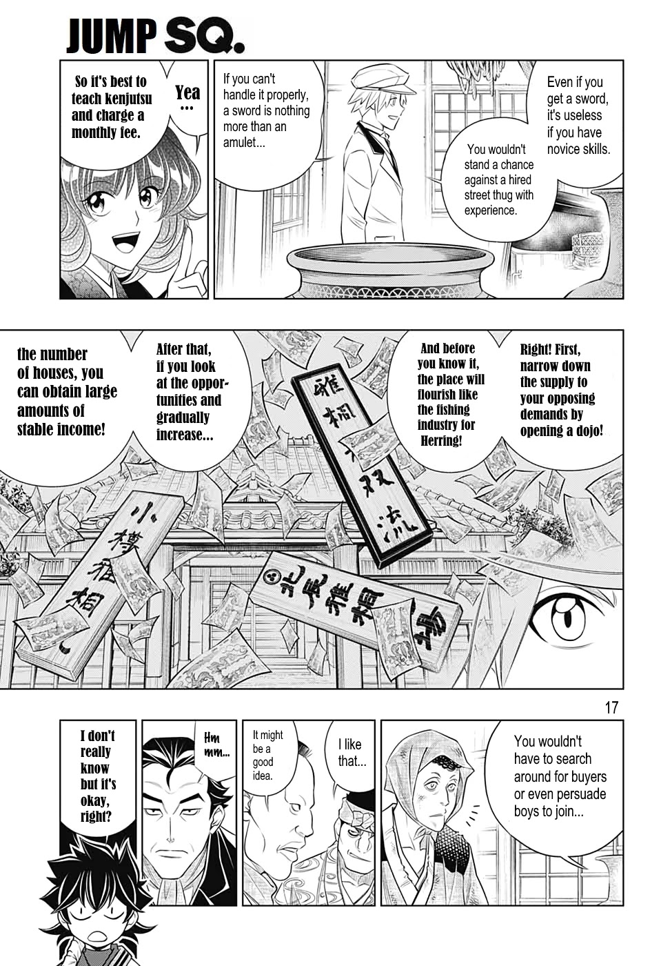 Rurouni Kenshin: Hokkaido Arc Chapter 24 page 17 - Chapter 24: That Man, Gatou!