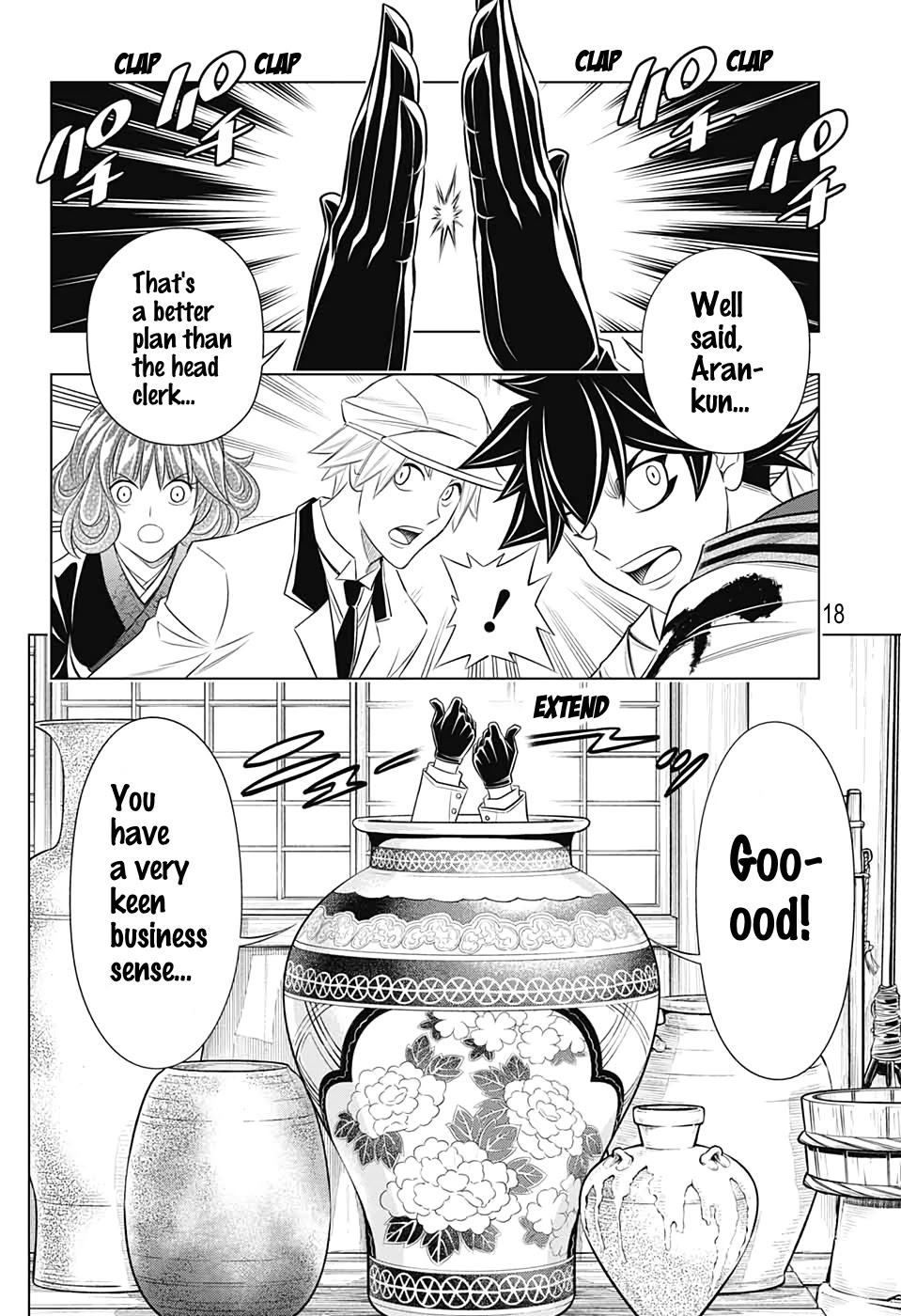 Rurouni Kenshin: Hokkaido Arc Chapter 24 page 18 - Chapter 24: That Man, Gatou!