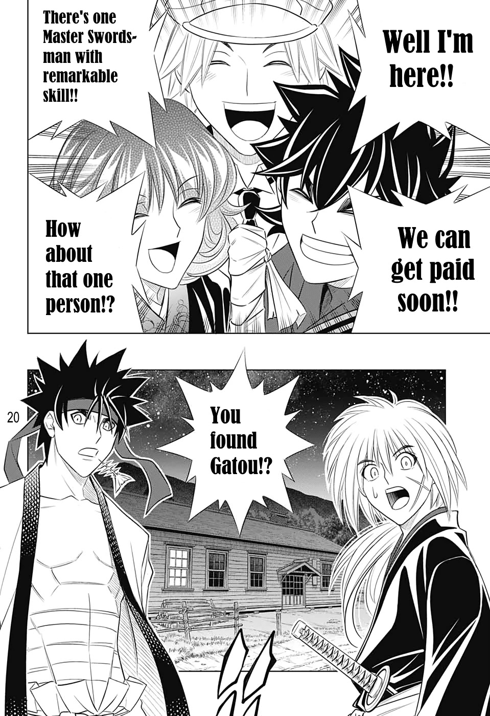 Rurouni Kenshin: Hokkaido Arc Chapter 24 page 20 - Chapter 24: That Man, Gatou!