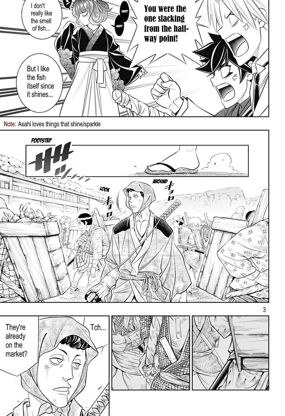 Rurouni Kenshin: Hokkaido Arc Chapter 24 page 3 - Chapter 24: That Man, Gatou!