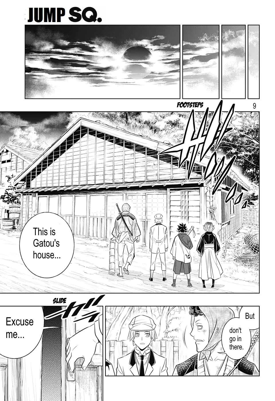 Rurouni Kenshin: Hokkaido Arc Chapter 24 page 9 - Chapter 24: That Man, Gatou!