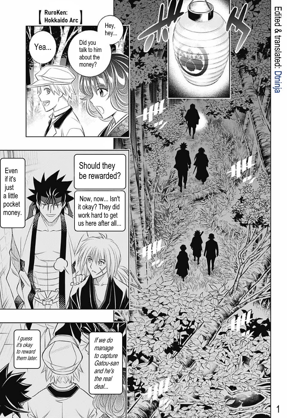Rurouni Kenshin: Hokkaido Arc Chapter 25 page 1 - Chapter 25: That man, Kanryu