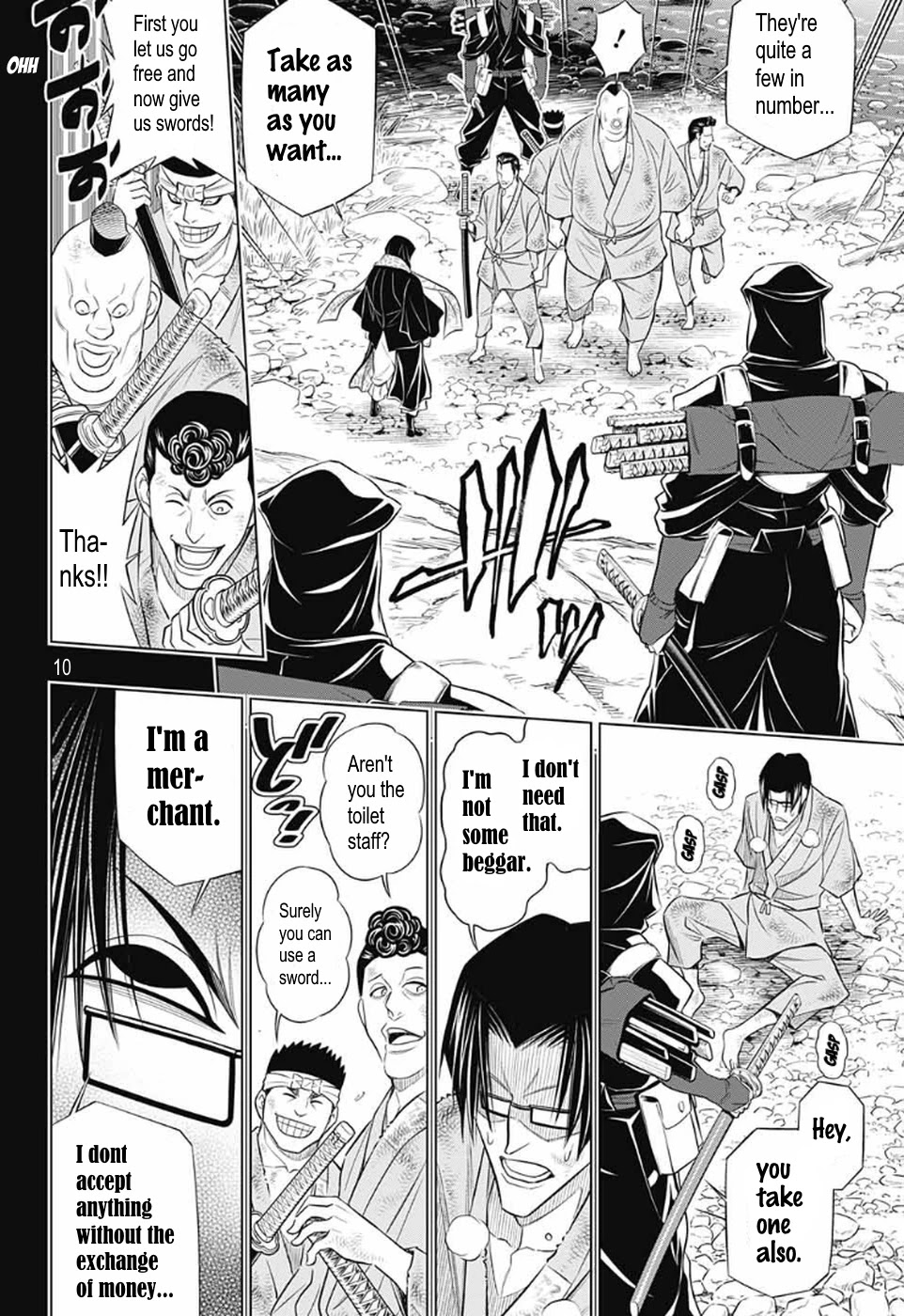 Rurouni Kenshin: Hokkaido Arc Chapter 25 page 10 - Chapter 25: That man, Kanryu