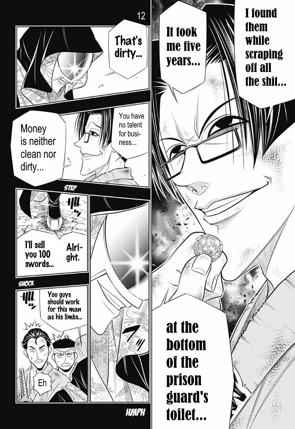 Rurouni Kenshin: Hokkaido Arc Chapter 25 page 12 - Chapter 25: That man, Kanryu