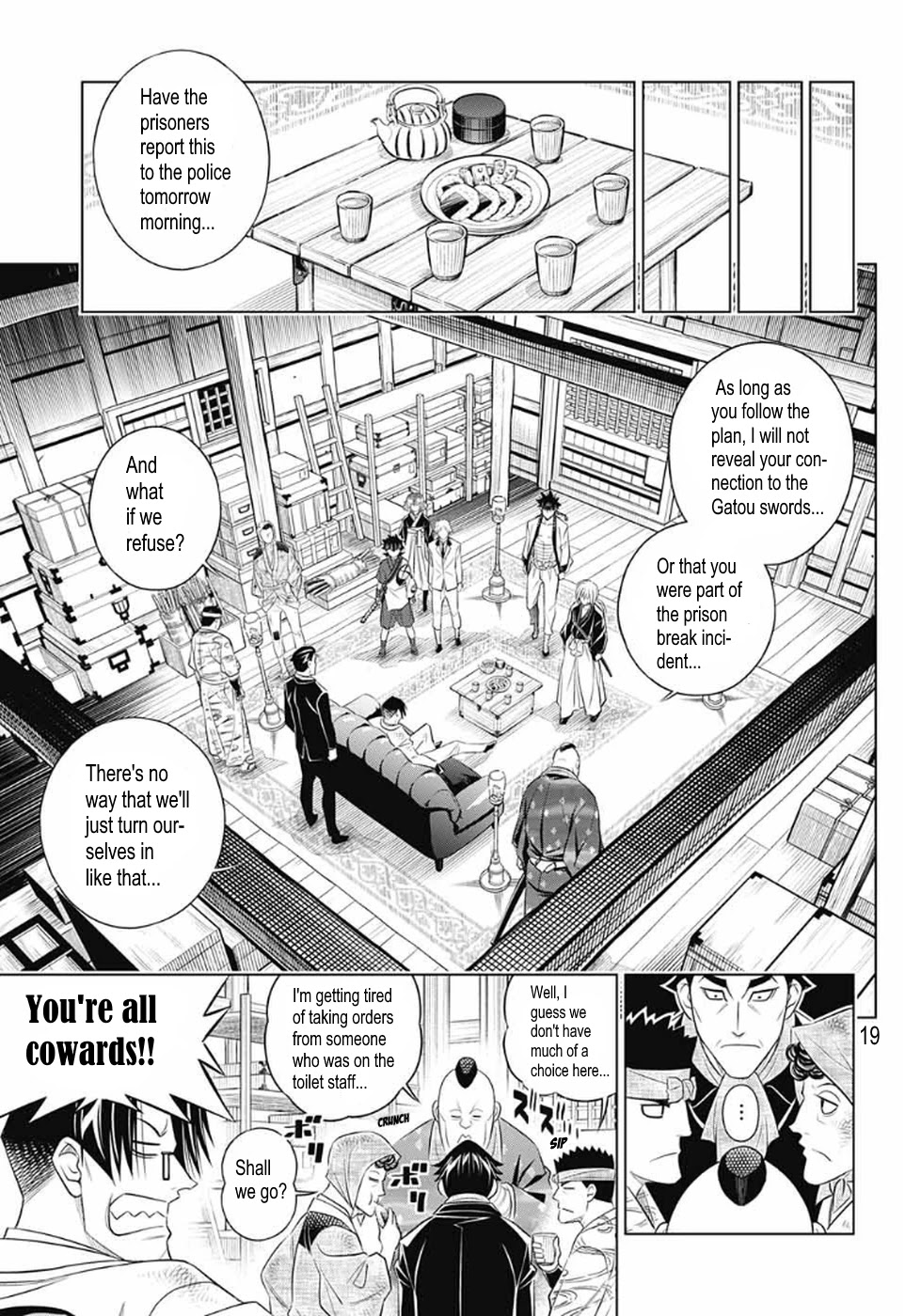Rurouni Kenshin: Hokkaido Arc Chapter 25 page 19 - Chapter 25: That man, Kanryu
