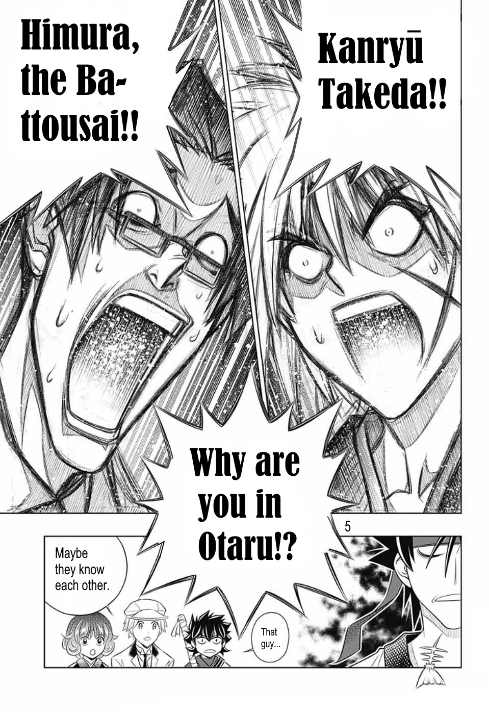 Rurouni Kenshin: Hokkaido Arc Chapter 25 page 5 - Chapter 25: That man, Kanryu