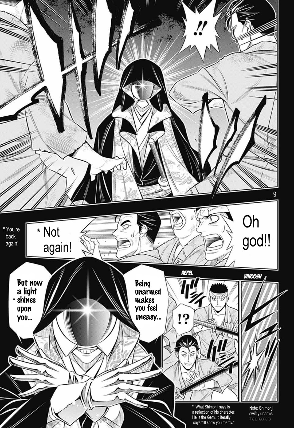 Rurouni Kenshin: Hokkaido Arc Chapter 25 page 9 - Chapter 25: That man, Kanryu
