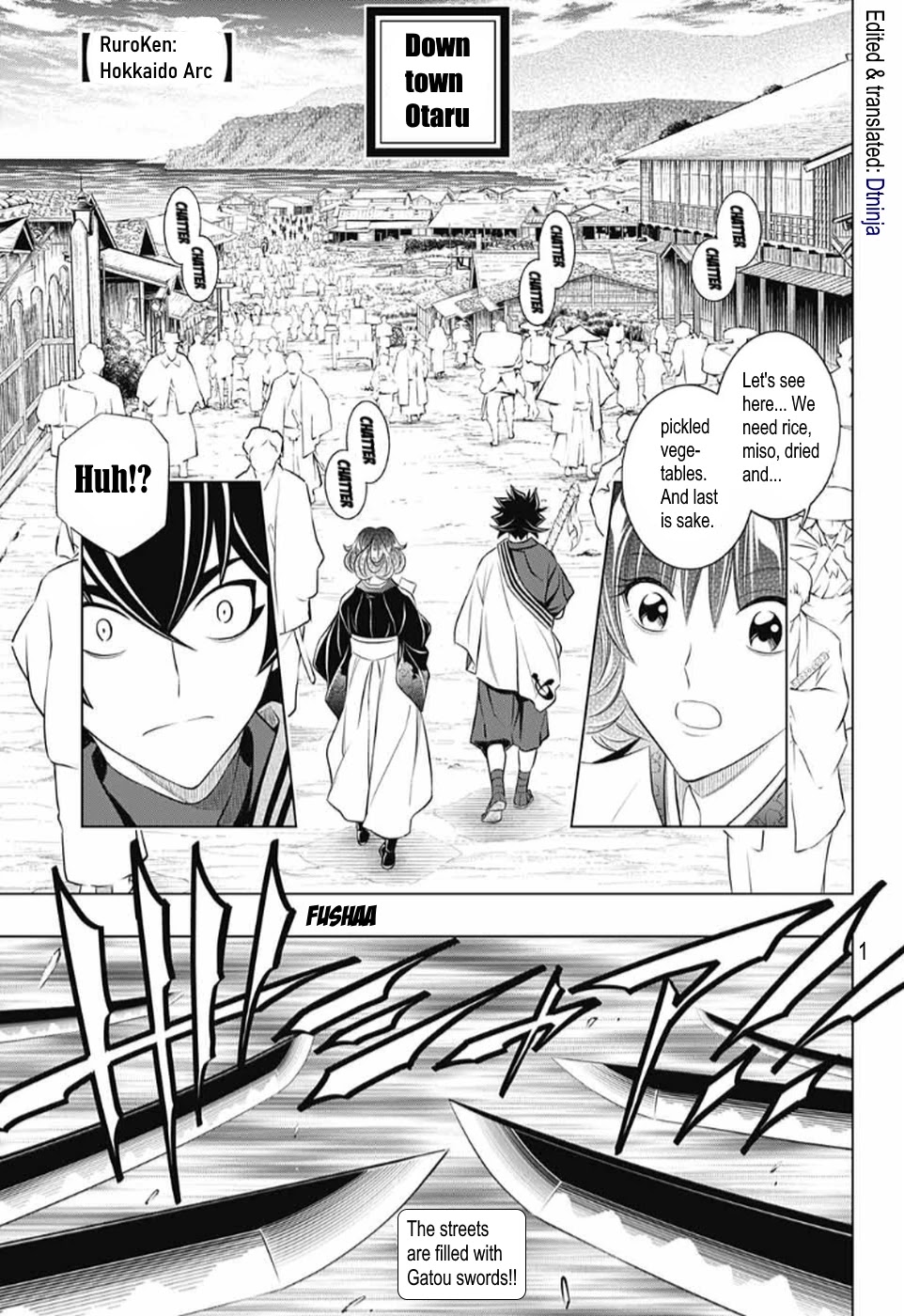 Rurouni Kenshin: Hokkaido Arc Chapter 26 page 1 - Chapter 26: Value of Money