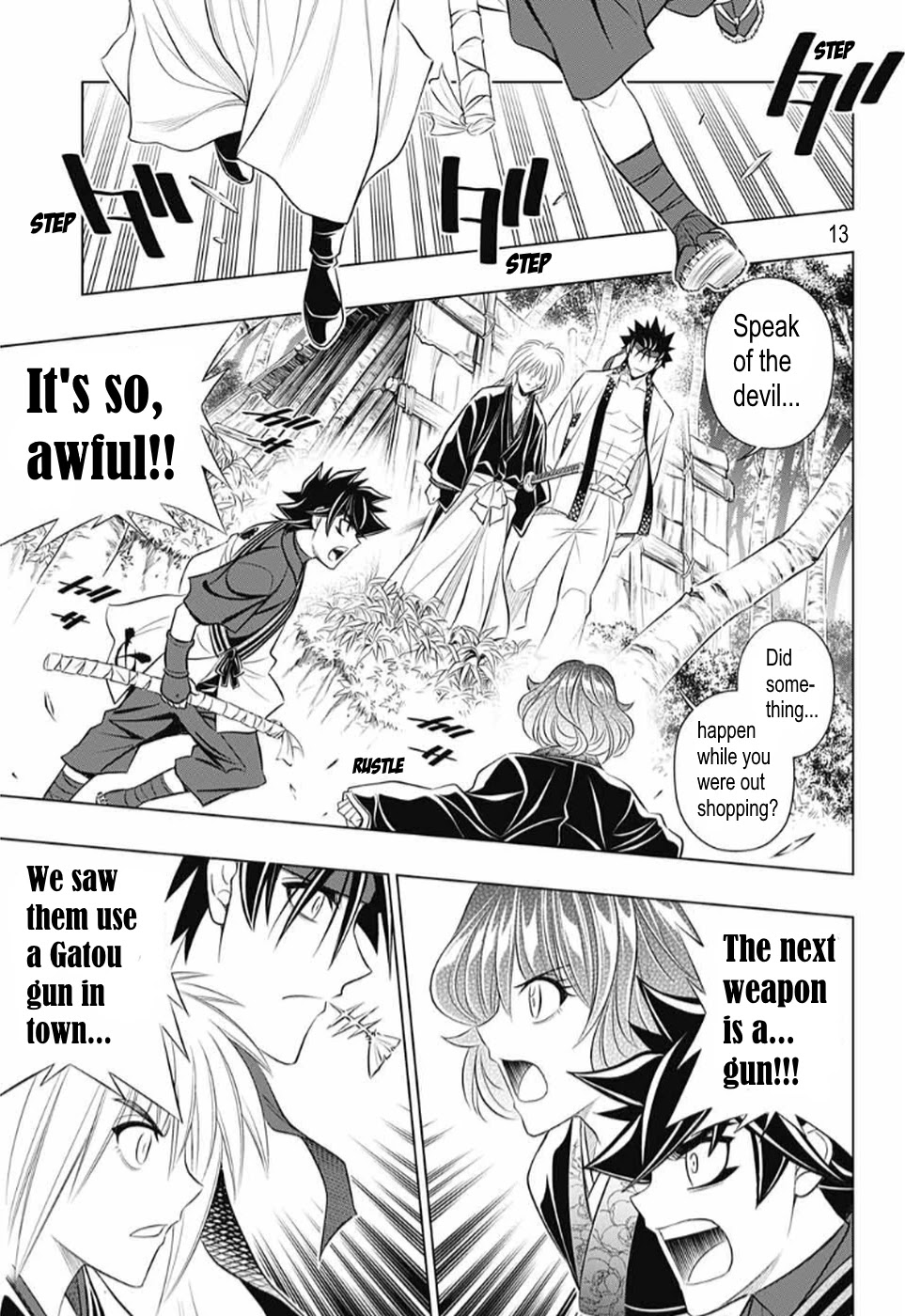 Rurouni Kenshin: Hokkaido Arc Chapter 26 page 13 - Chapter 26: Value of Money