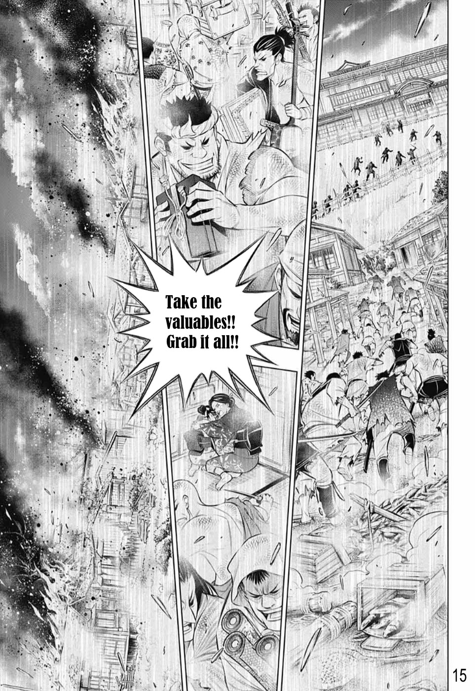 Rurouni Kenshin: Hokkaido Arc Chapter 26 page 15 - Chapter 26: Value of Money