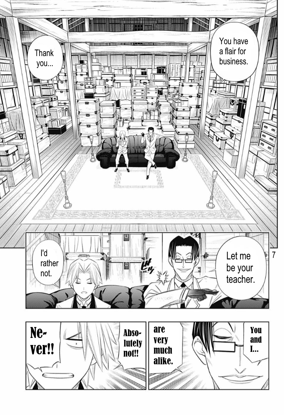 Rurouni Kenshin: Hokkaido Arc Chapter 26 page 7 - Chapter 26: Value of Money