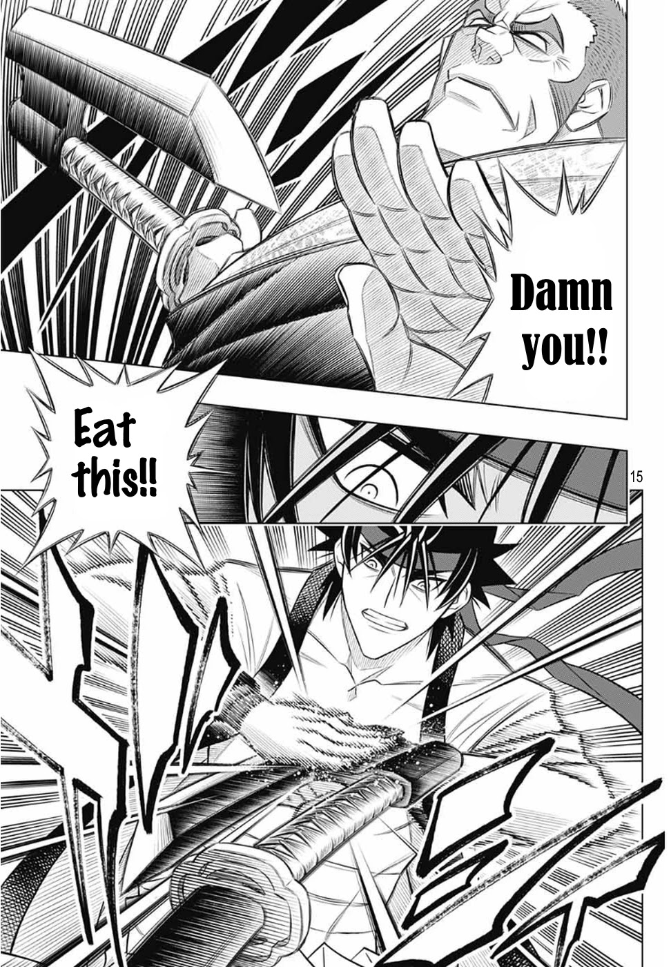 Rurouni Kenshin: Hokkaido Arc Chapter 27 page 15 - Chapter 27: Ezo Spruce Cones