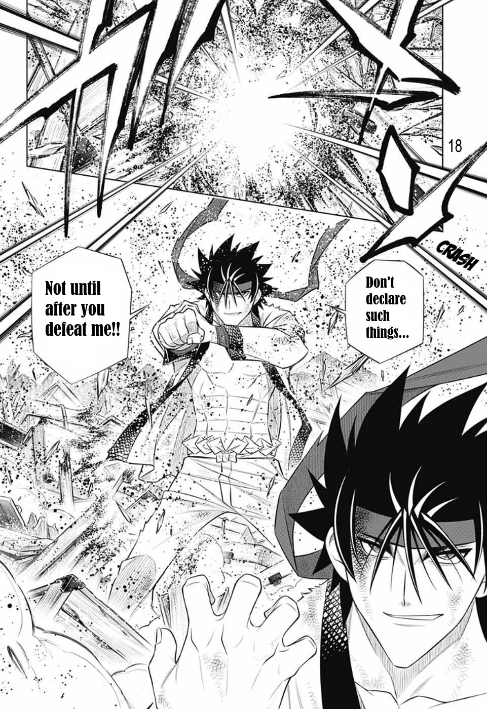 Rurouni Kenshin: Hokkaido Arc Chapter 27 page 18 - Chapter 27: Ezo Spruce Cones