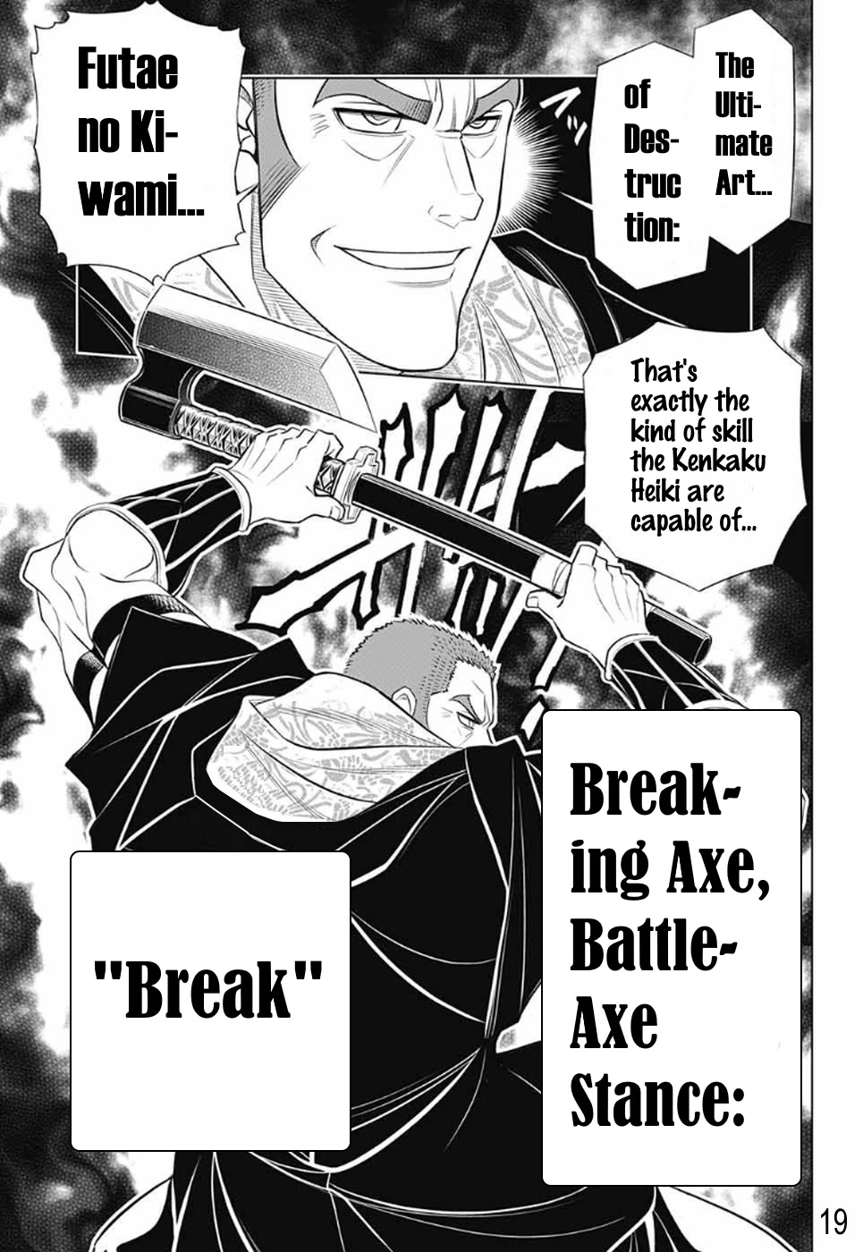 Rurouni Kenshin: Hokkaido Arc Chapter 27 page 19 - Chapter 27: Ezo Spruce Cones